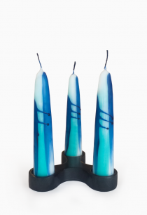 3 Båkljus Ljusstake